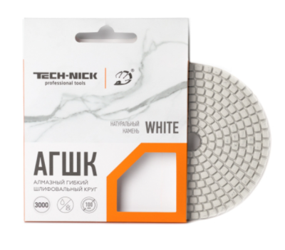 Алмазный Гибкий Шлифовальный Круг WHITE TECH-NICK D100/№600